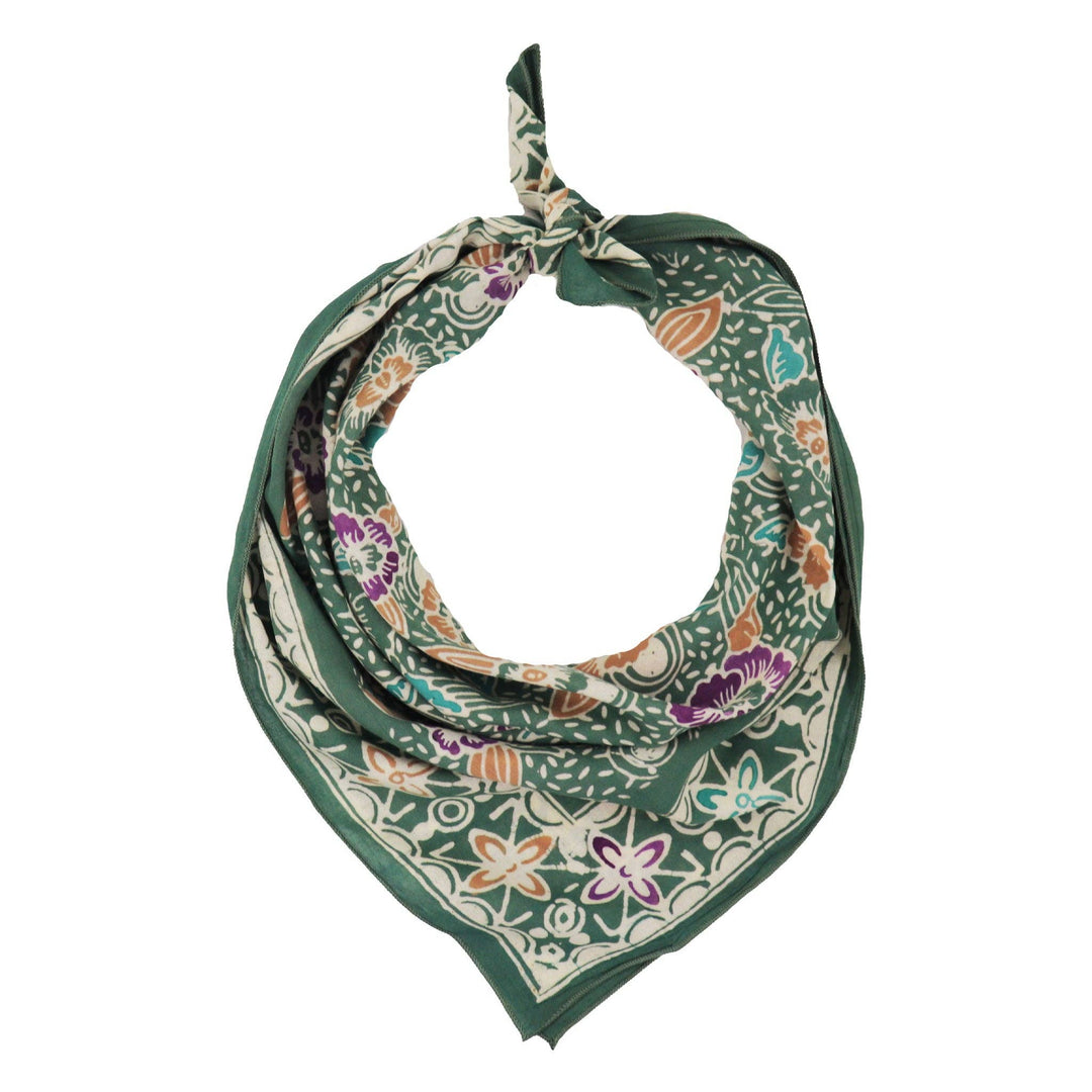 Hand Dyed Batik Bandana, 100% Soft Cotton - Meadow Collectivebandana