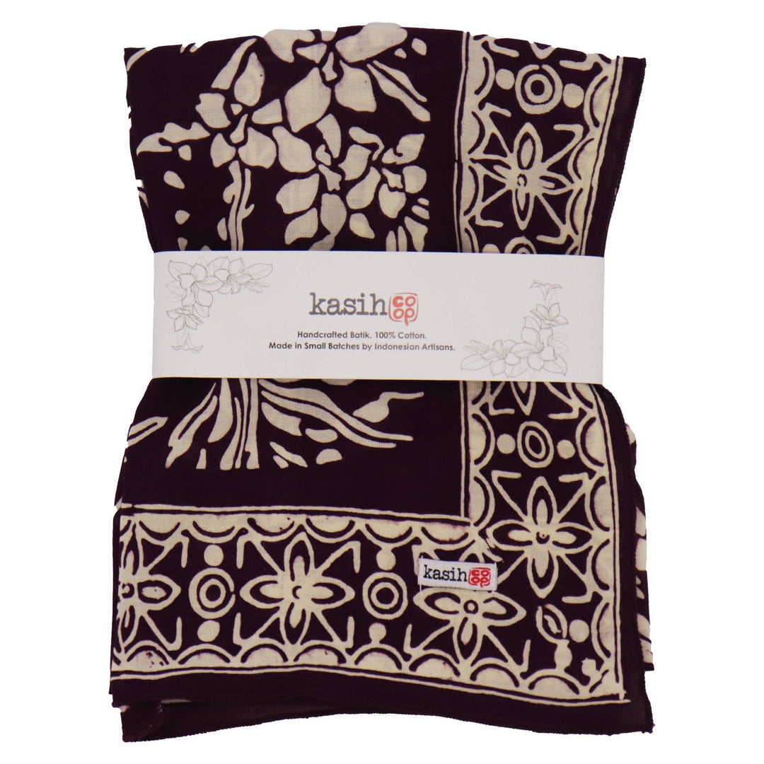 Hand Dyed Batik Bandana, 100% Soft Cotton - Meadow Collectivebandana