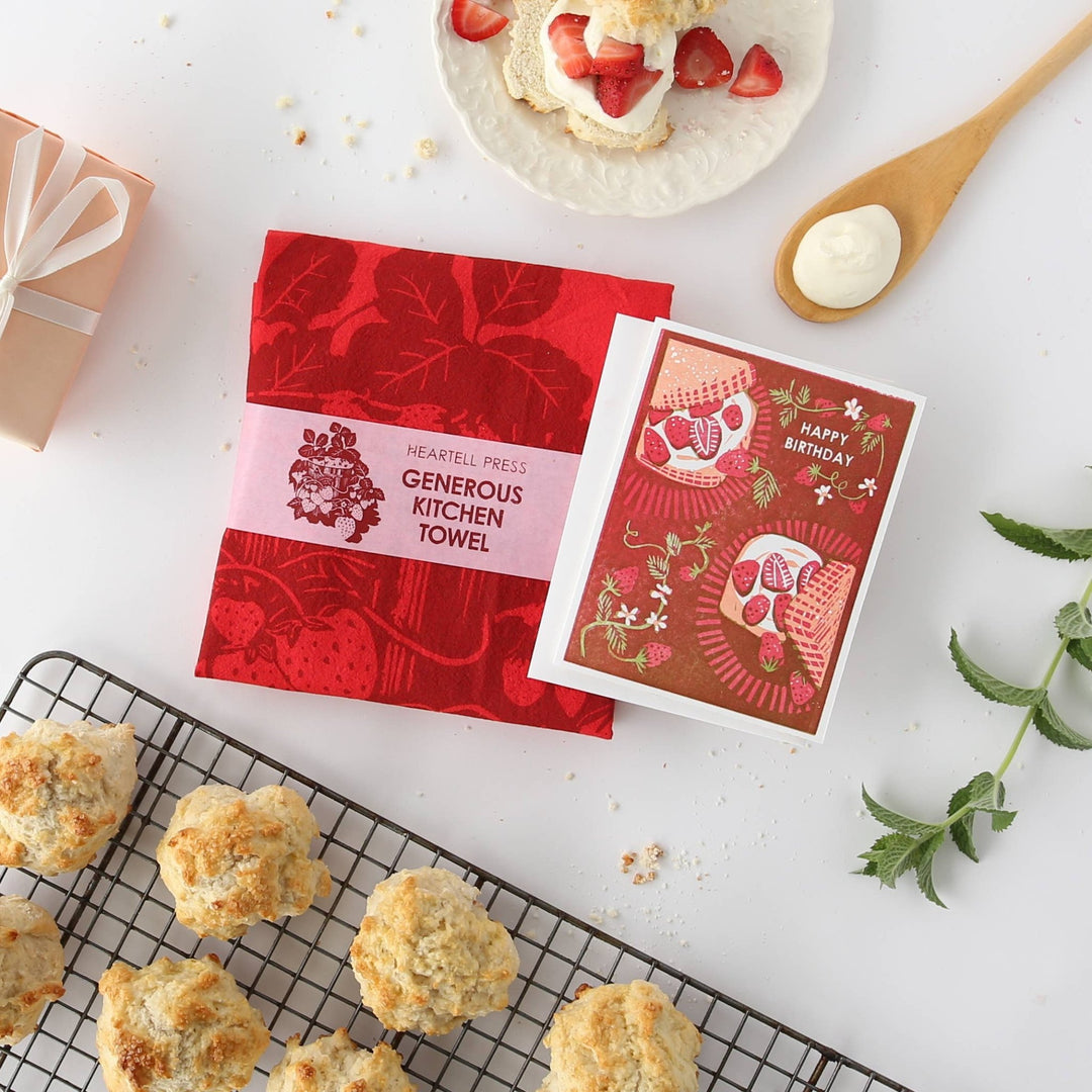 Happy Birthday (Strawberry Shortcake) Card - Meadow Collectivebirthday card