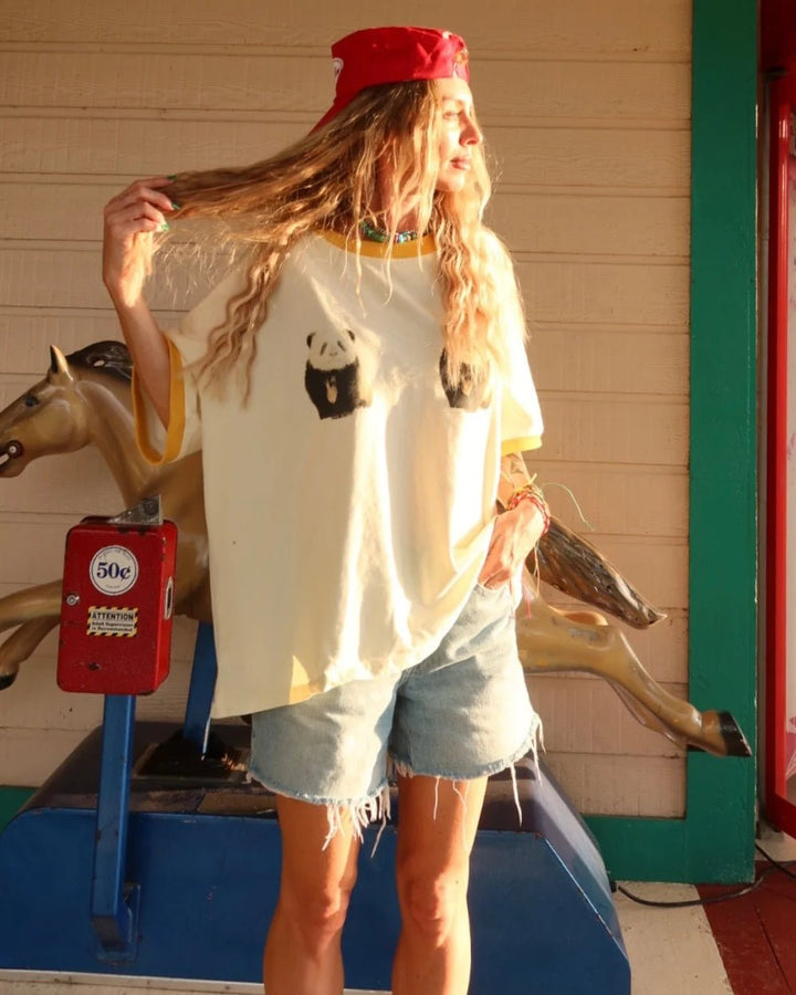 Happy Little Mother Titty Tee- Mother Bear - Meadow Collectiveoversized tee
