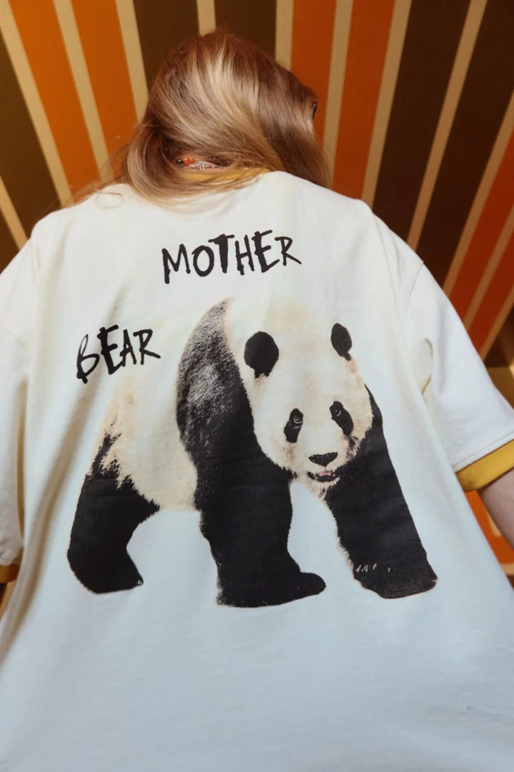 Happy Little Mother Titty Tee- Mother Bear - Meadow Collectiveoversized tee