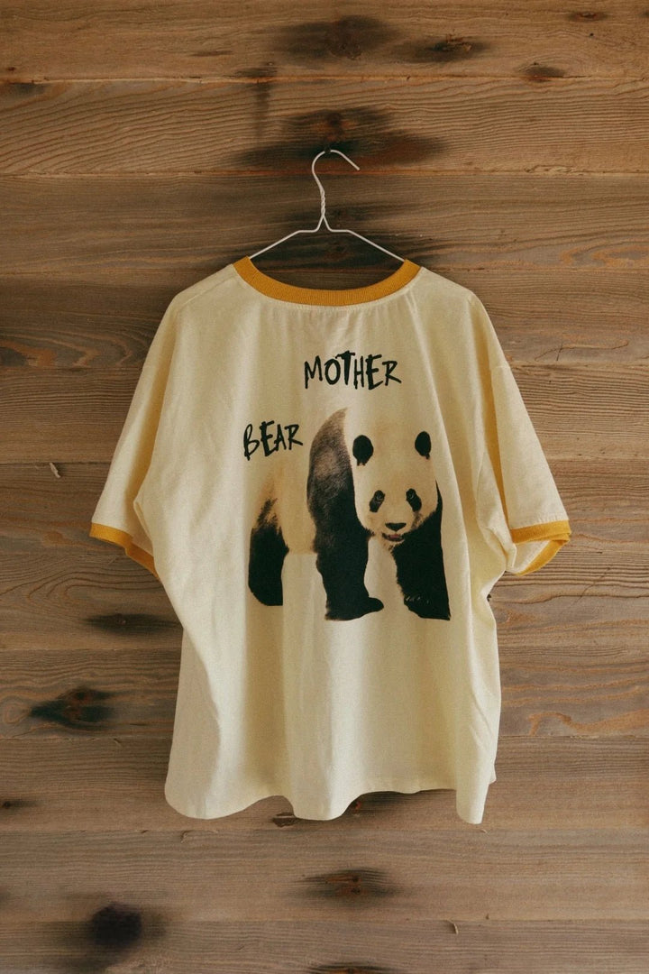 Happy Little Mother Titty Tee- Mother Bear - Meadow Collectiveoversized tee