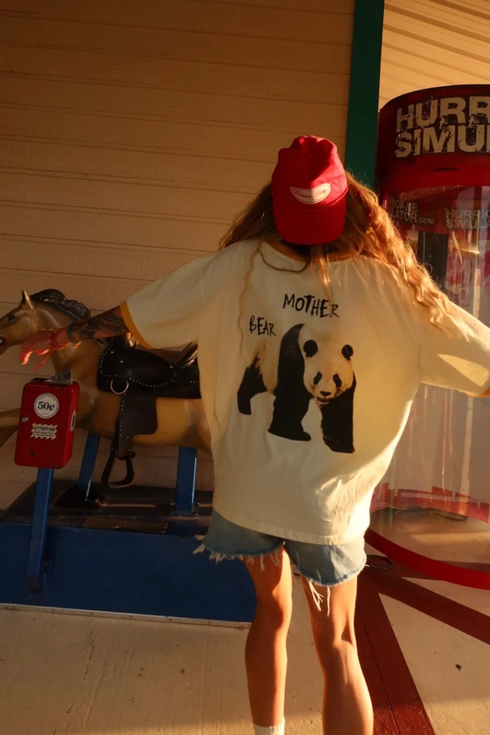 Happy Little Mother Titty Tee- Mother Bear - Meadow Collectiveoversized tee