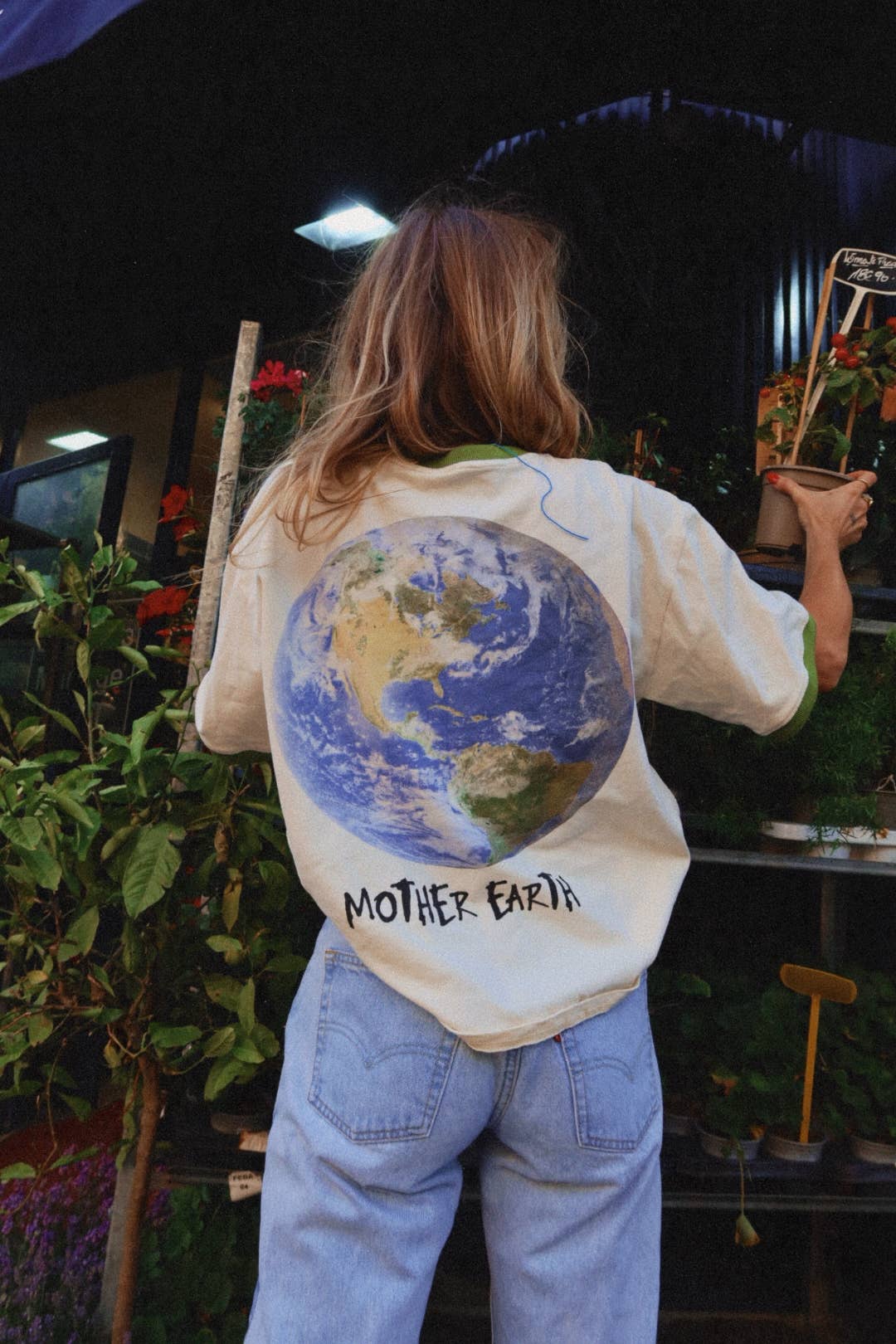 Happy Little Mother Titty Tee - Mother Earth - Meadow Collectiveoversized tee