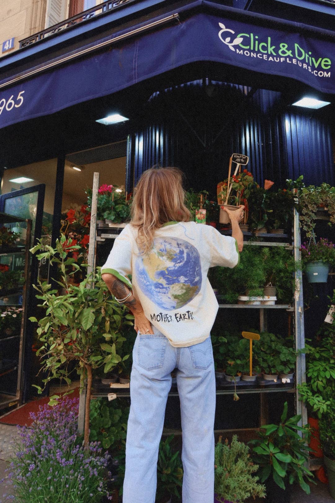 Happy Little Mother Titty Tee - Mother Earth - Meadow Collectiveoversized tee