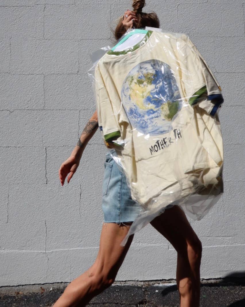 Happy Little Mother Titty Tee - Mother Earth - Meadow Collectiveoversized tee