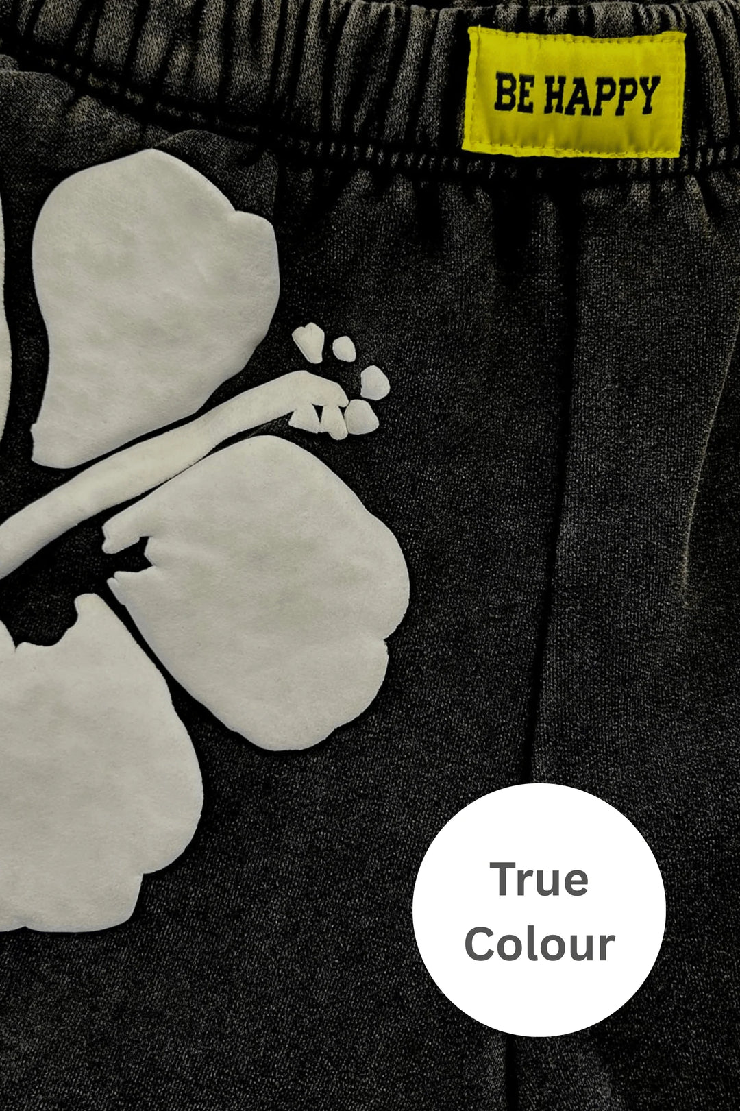 Sabbi The Happy Hibiscus Shorts - Black