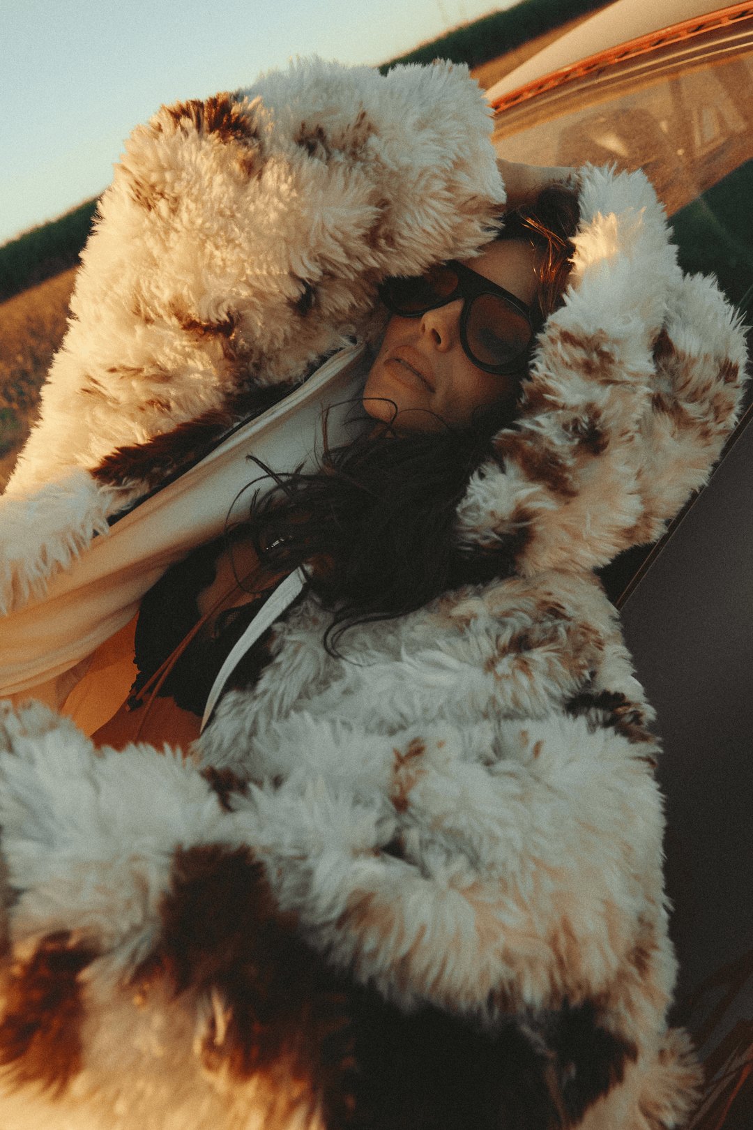 The Holy Cow Faux Fur Jacket