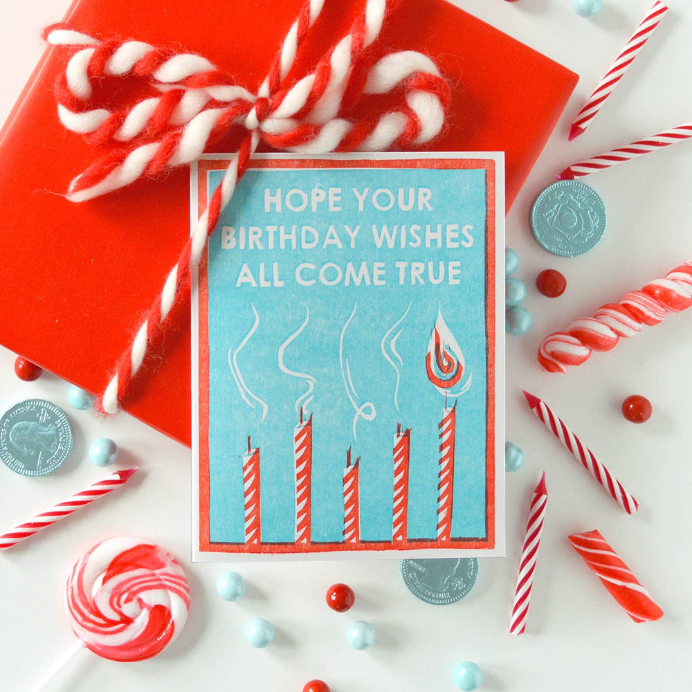 Hope Your Wishes All Come True Birthday Card - Meadow Collectivebirthday card