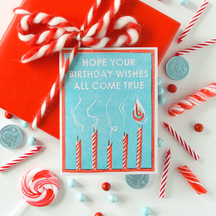 Hope Your Wishes All Come True Birthday Card - Meadow Collectivebirthday card