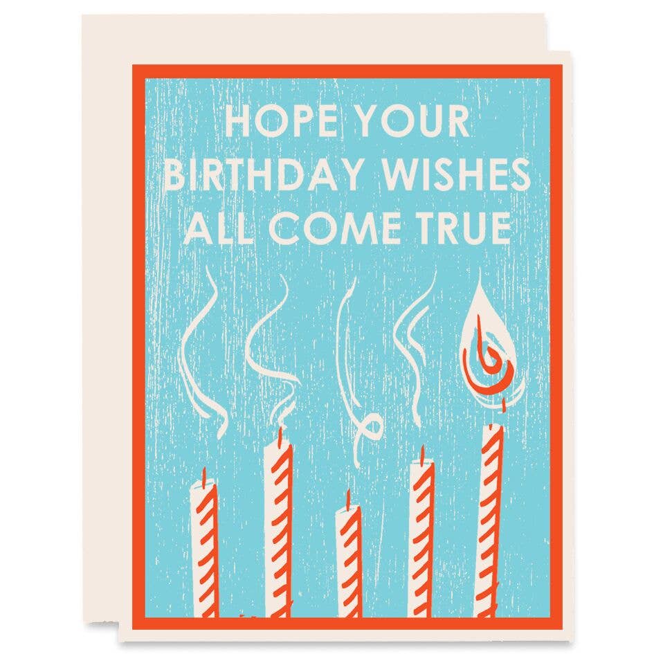 Hope Your Wishes All Come True Birthday Card - Meadow Collectivebirthday card
