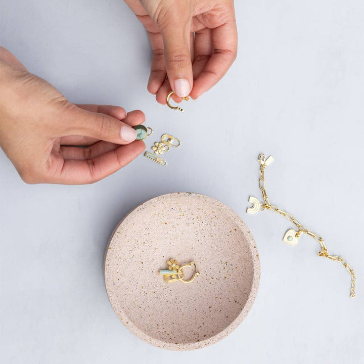 Interchangeable Charm Bracelet - Tourmaline/Healing/Gold - Meadow Collectivecharm bracelet