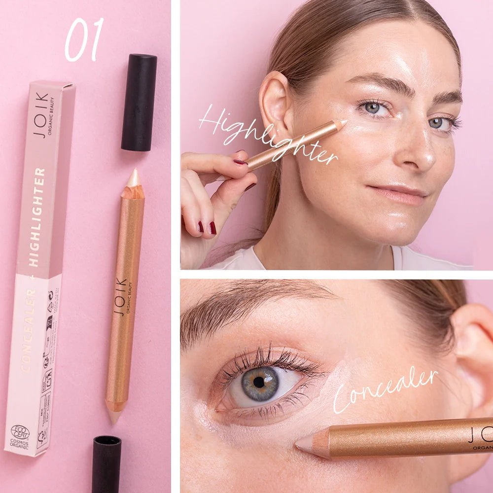 JOIK Beauty Dual - Ended Highlighter and Concealer Stick - Meadow Collectivemakeup
