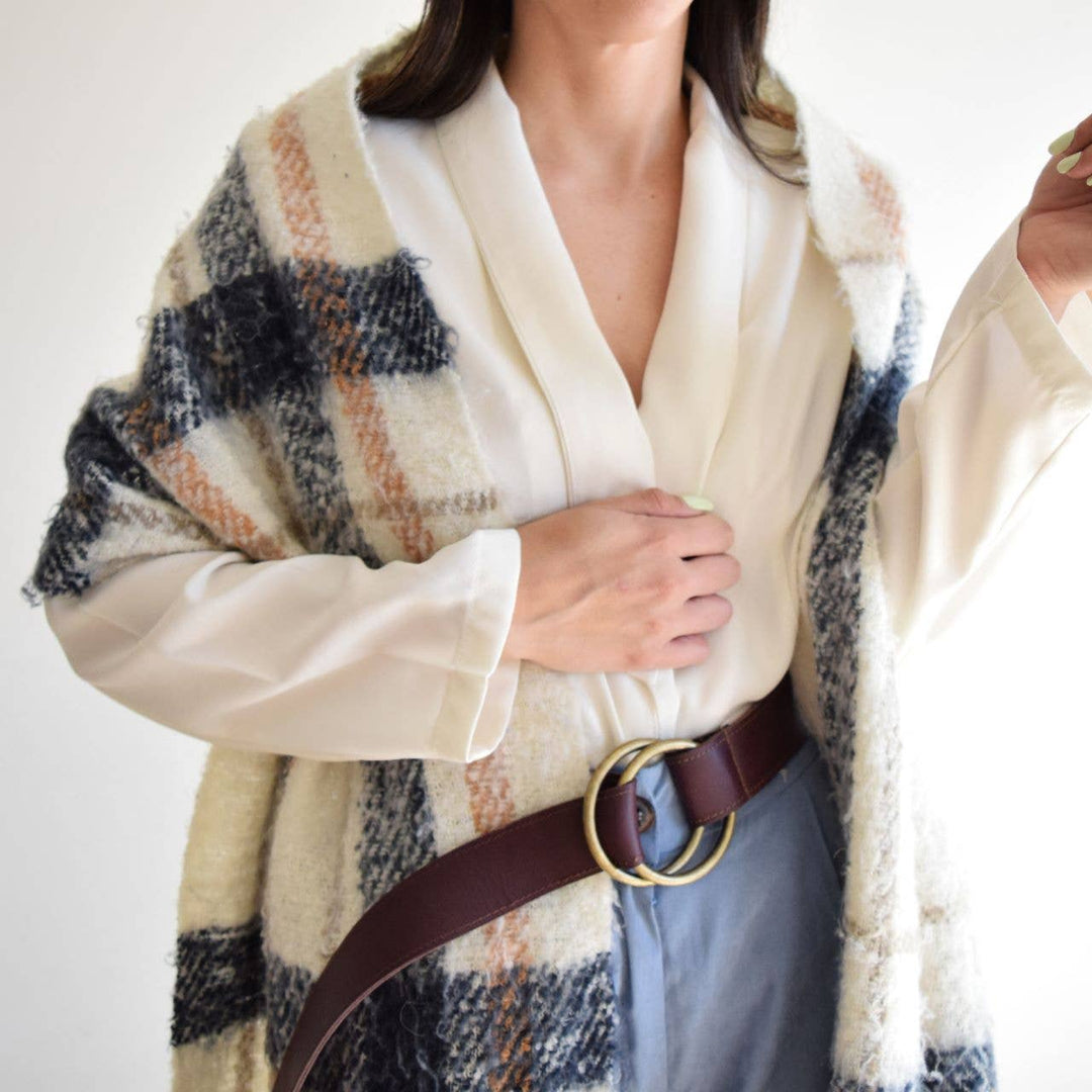 Josie Belt - Cognac - OS - Meadow Collective belt