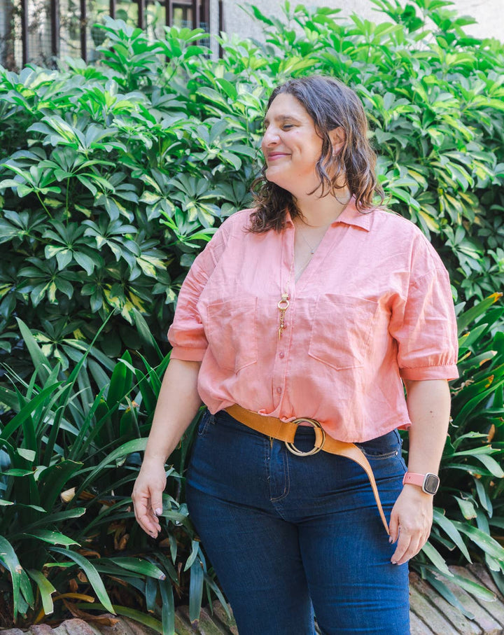 Josie Belt - Cognac - OS - Meadow Collective belt