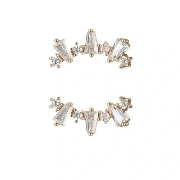 Kava Ear Climber Earrings - Meadow Collectiveearrings