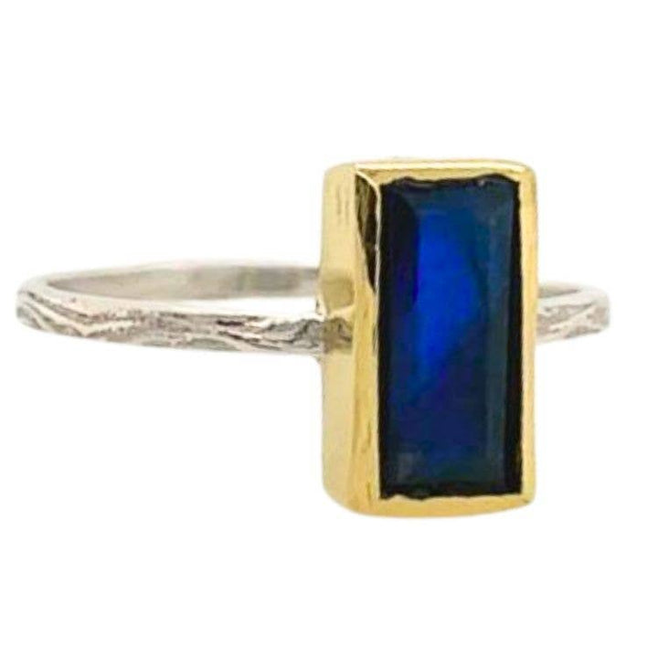 Labradorite Roman Ring - Meadow Collective ring