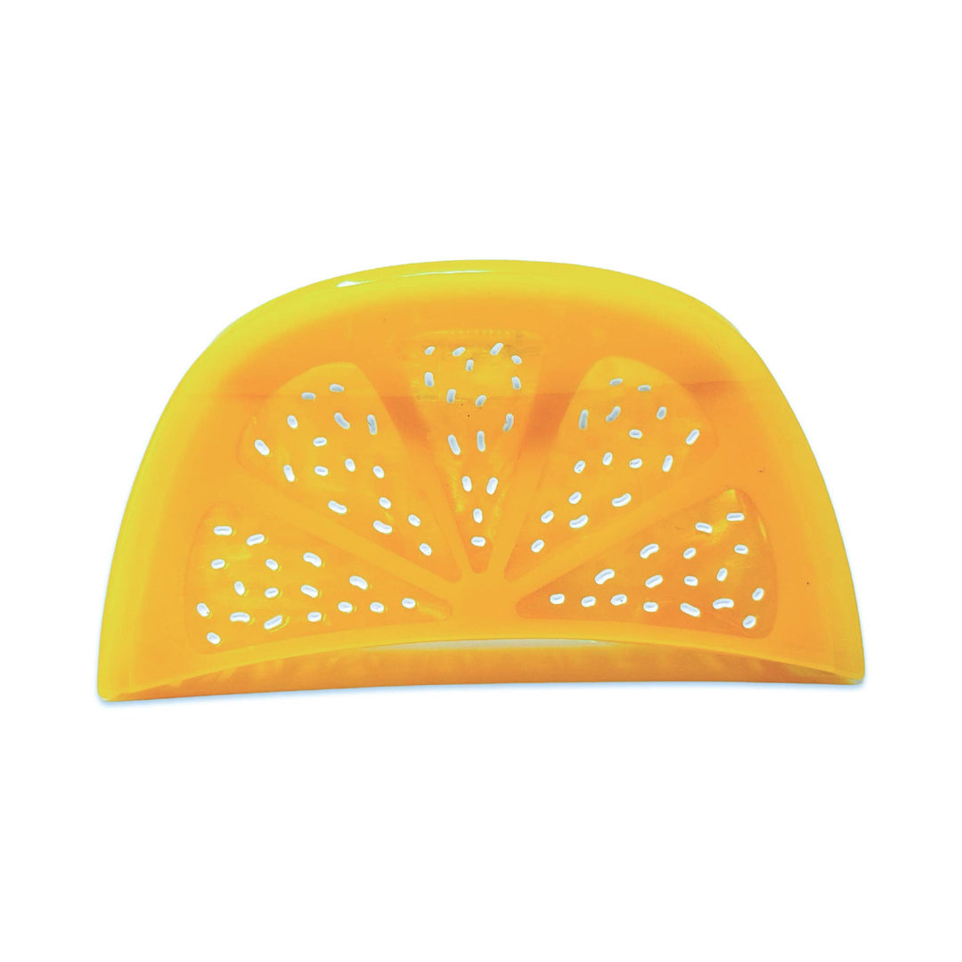 Large Lemon Slice Hair Claw Clip - Meadow Collectivehair clip