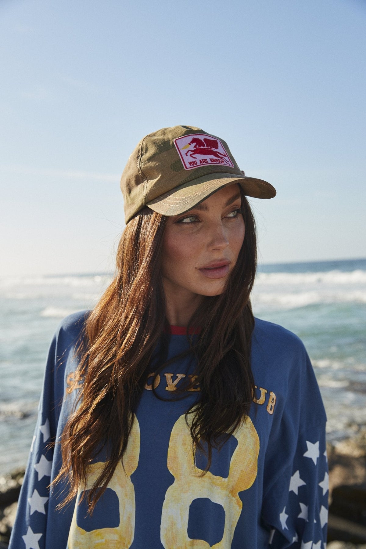 Launching May 31 - You Are Enough Cap - Camo - Meadow Collective