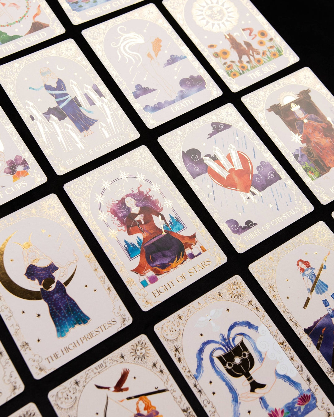 Light worker Tarot Dreamy Moons Deck - Meadow Collectivetarot cards