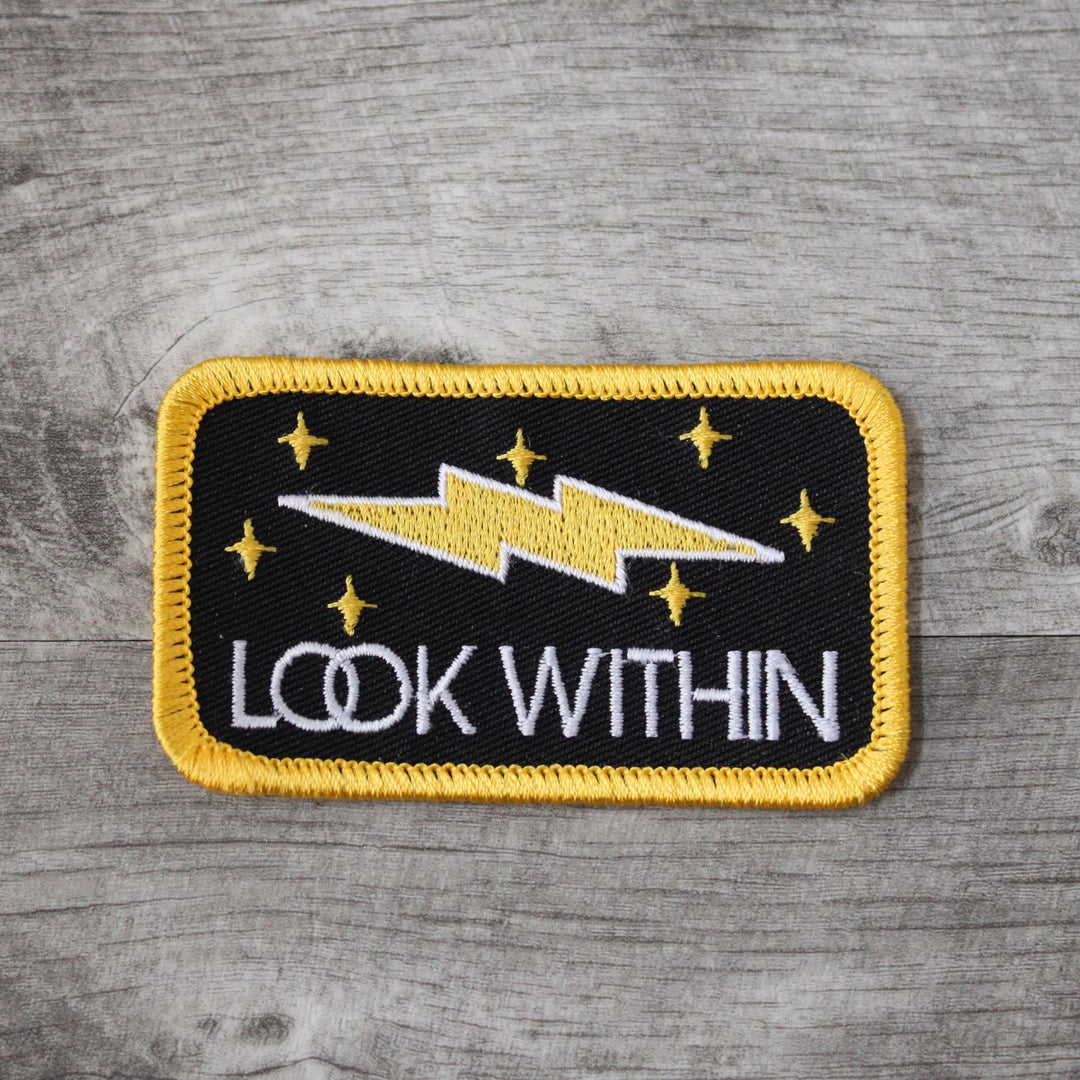 Look Within Patch - Meadow Collectiveembroidered patch