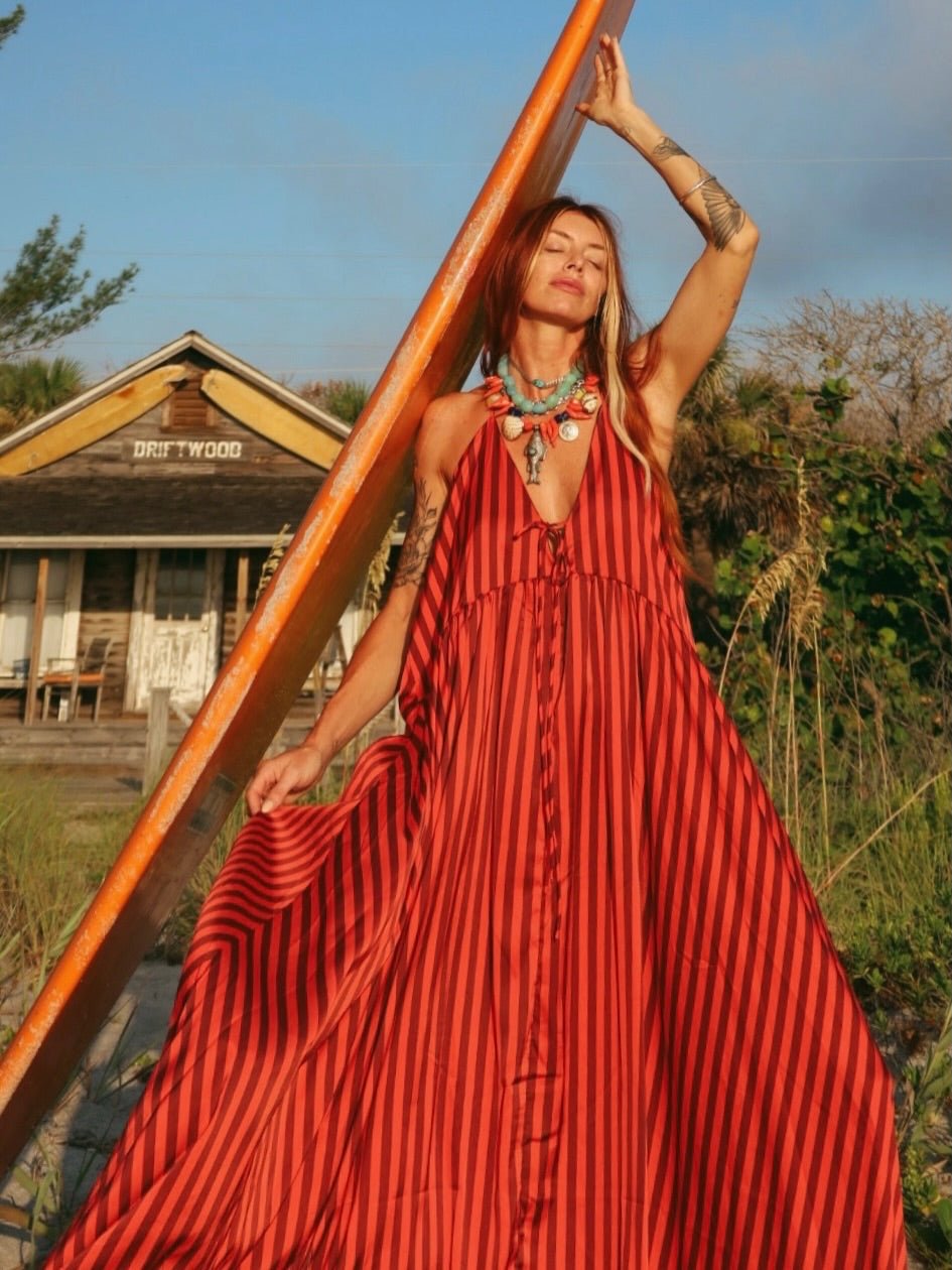 LOST & FOUND M.OTHER DRESS- Happy Little Mother - Meadow CollectiveMaxi Dress