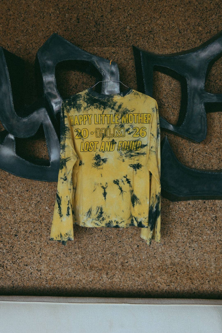 LOST &amp; FOUND TIE-DYE BELL SLEEVE- Happy Little Mother - Meadow Collectivelong sleeve tee