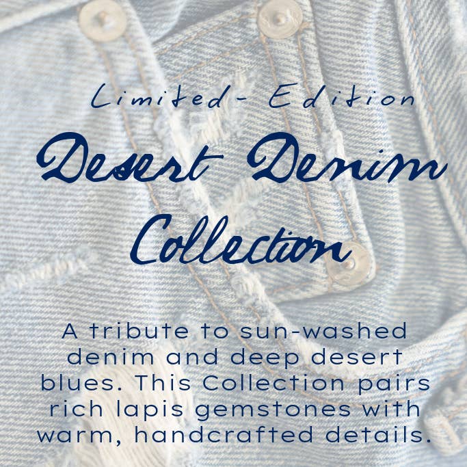 Luna Lapis Necklace - Meadow CollectiveNecklace