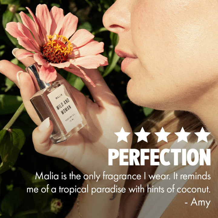Malia Perfume Oil - The Island Girl - Coconut Perfume - Meadow Collectiveperfume