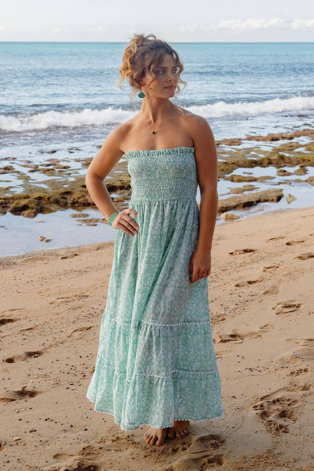 Mallory Maxi Dress - Aloe - Meadow CollectiveMaxi Dress
