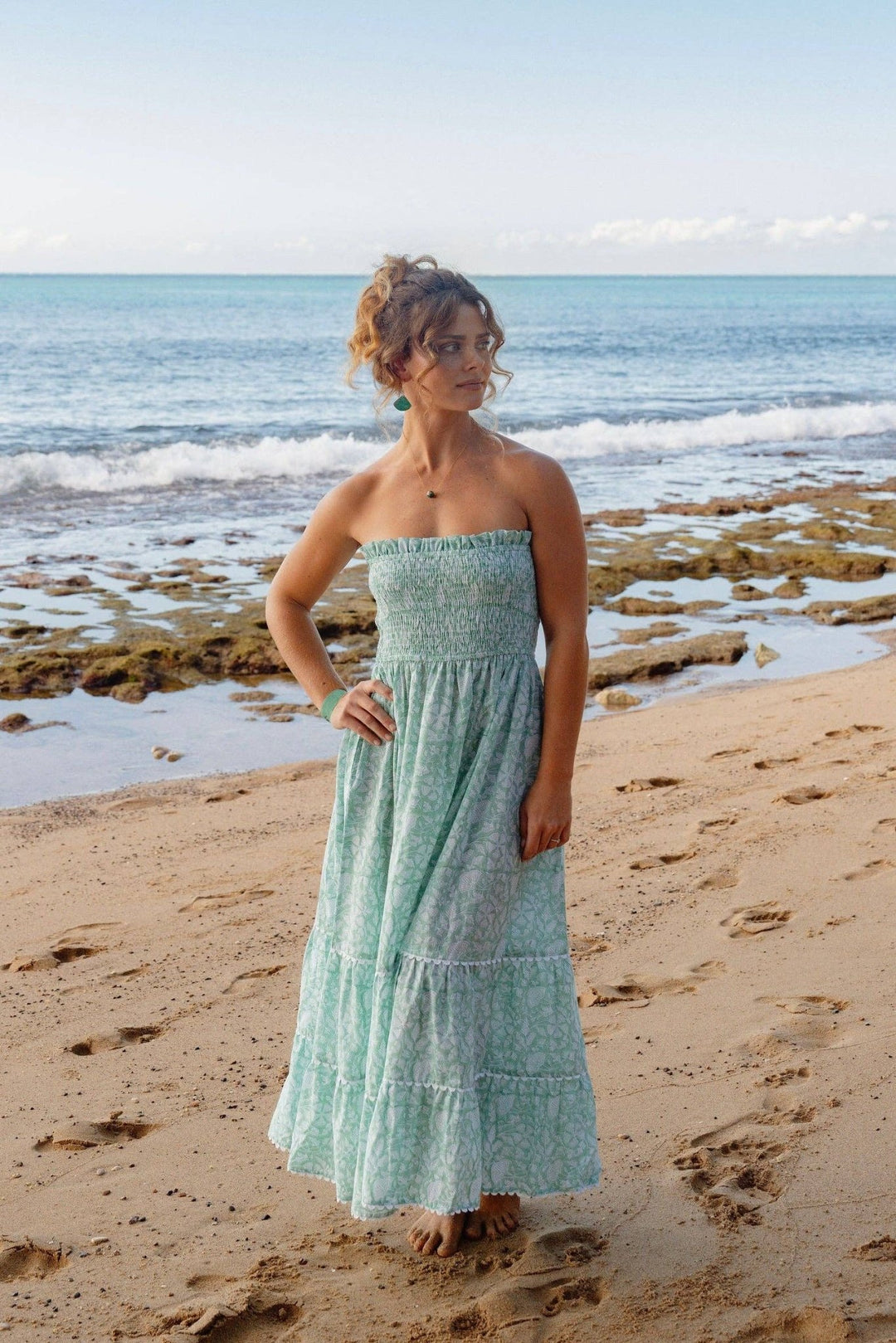 Mallory Maxi Dress - Aloe - Meadow CollectiveMaxi Dress