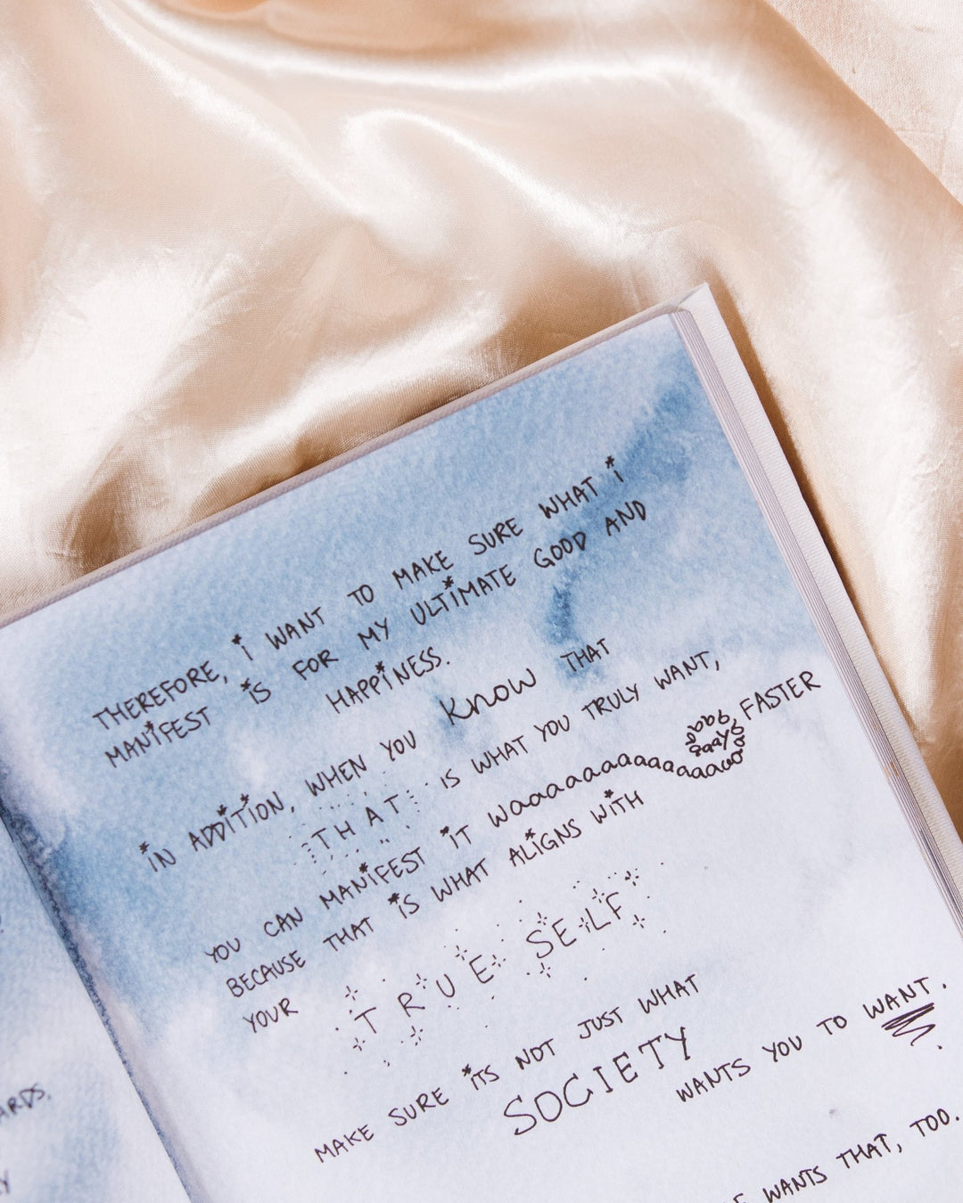 Manifest Book by Dreamy Moons - Meadow Collectivebook