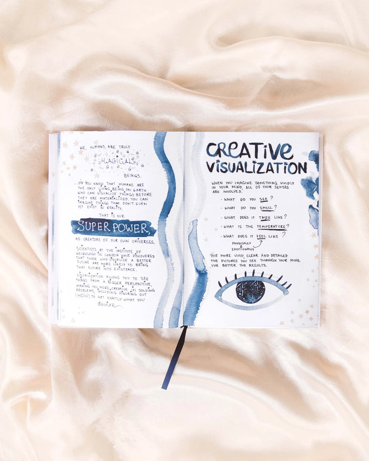 Manifest Book by Dreamy Moons - Meadow Collectivebook