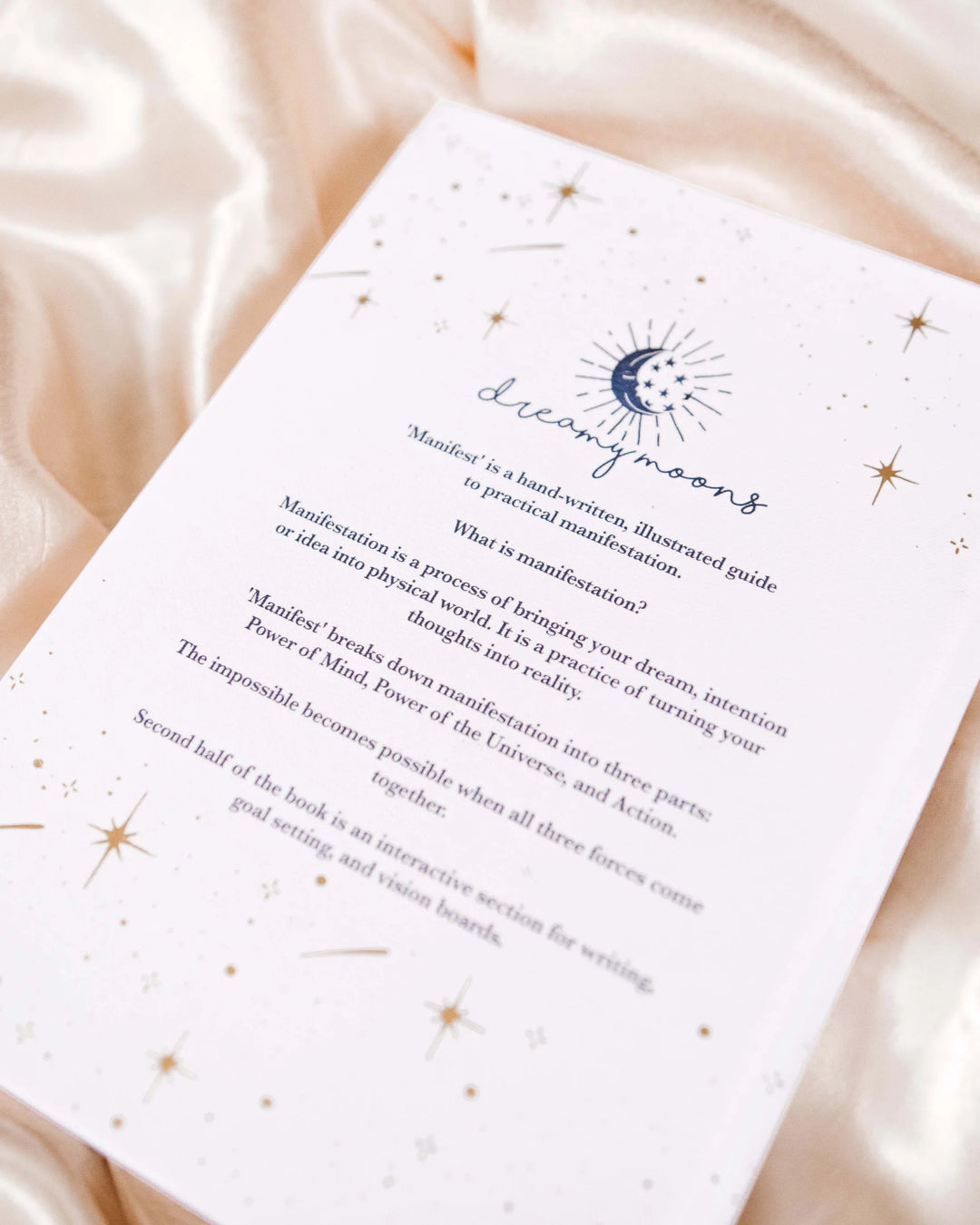 Manifest Book by Dreamy Moons - Meadow Collectivebook