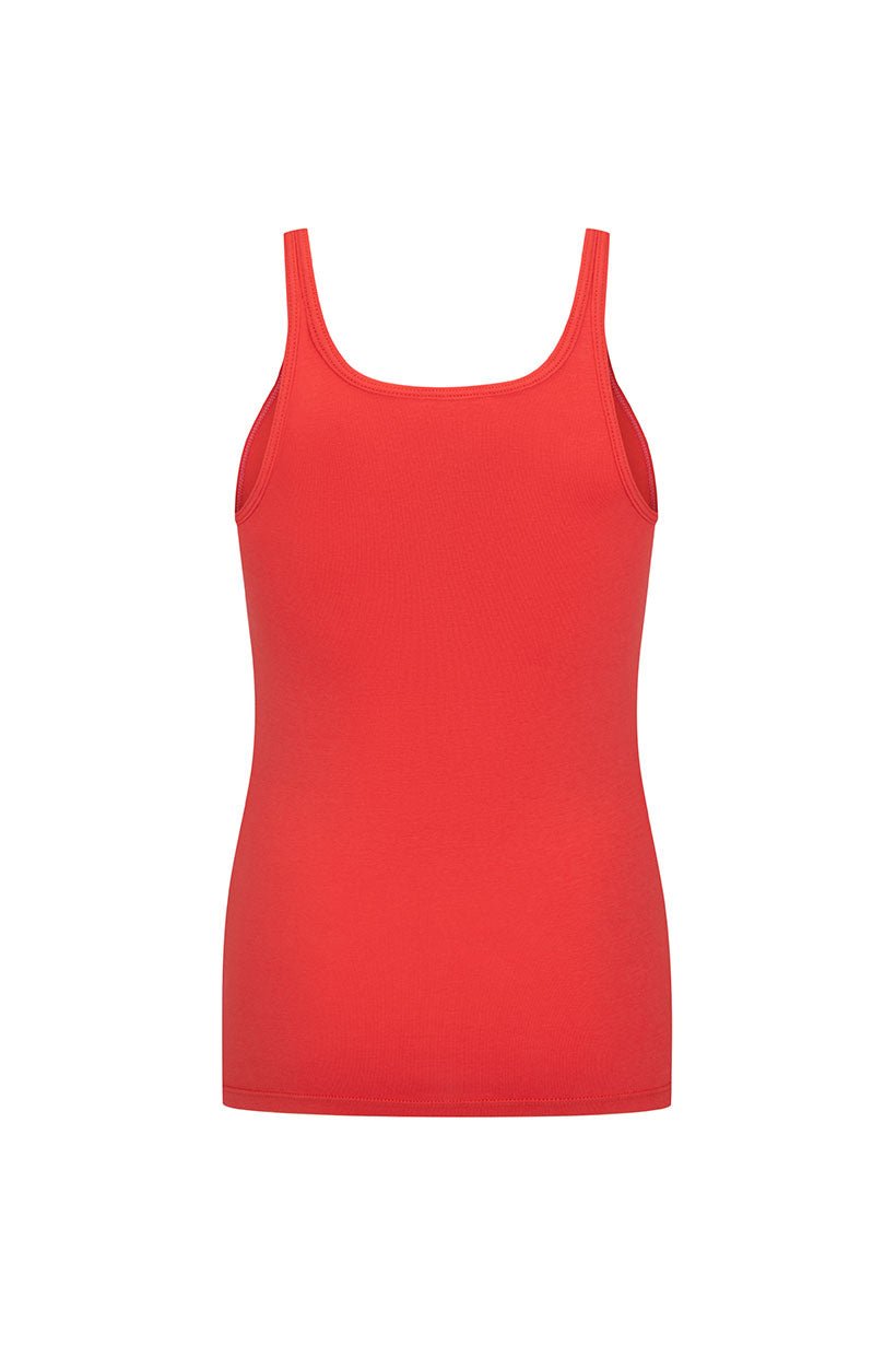 Marina Piccola Singlet - Poppy - Meadow Collectivetank top