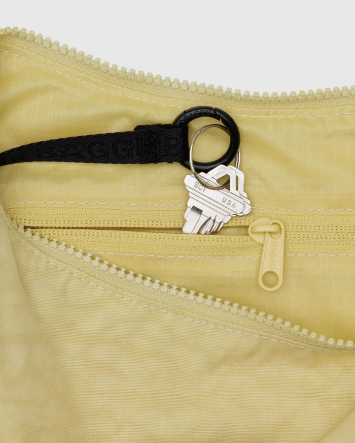 Medium Nylon Crescent Bag - Butter Yellow - Meadow Collectivecrossbody bag