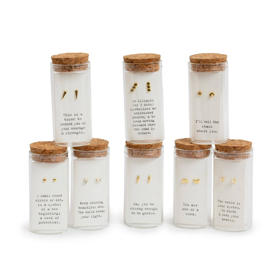 Message in a Bottle Earring Collection - Meadow Collectivestud earrings