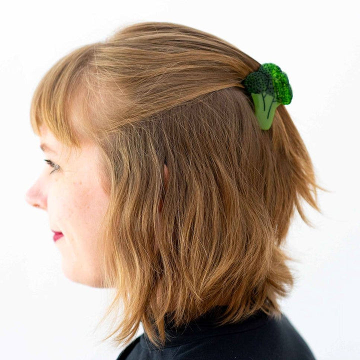 Midi Broccoli Hair Claw Clip - Meadow Collectivehair clip