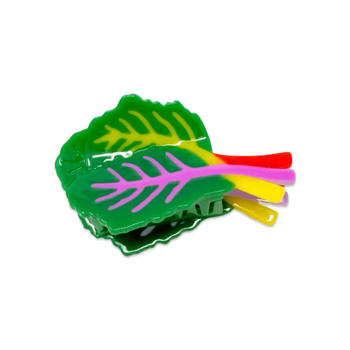 Midi Rainbow Chard Hair Claw Clip - Meadow Collectivehair clip
