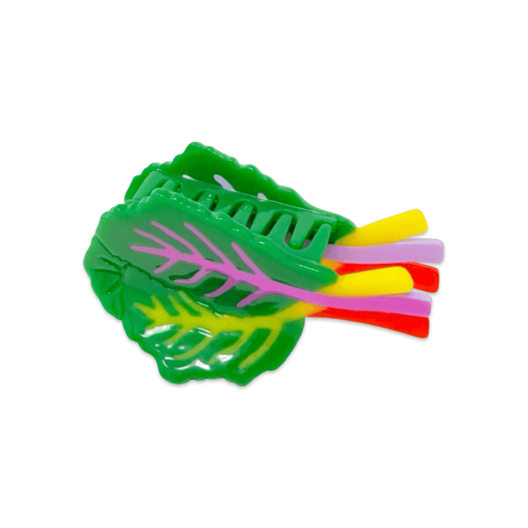 Midi Rainbow Chard Hair Claw Clip - Meadow Collectivehair clip