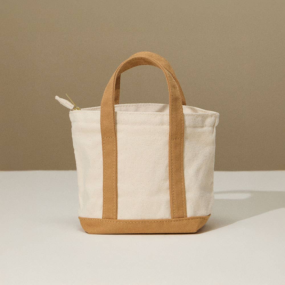 Mini Multi Purpose Compact Canvas Tote Bag - Meadow CollectiveTote Bag