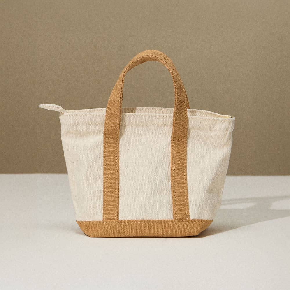Mini Multi Purpose Compact Canvas Tote Bag - Meadow CollectiveTote Bag