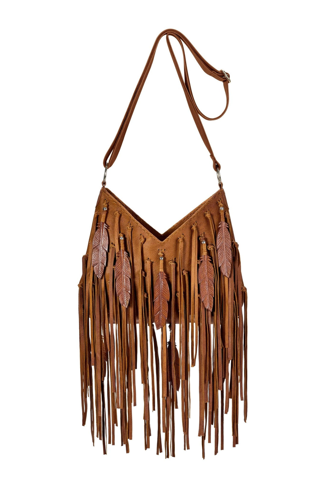Mini Pocahontes Feather Bag Antique Medium Brown - Meadow CollectiveShoulder Bag