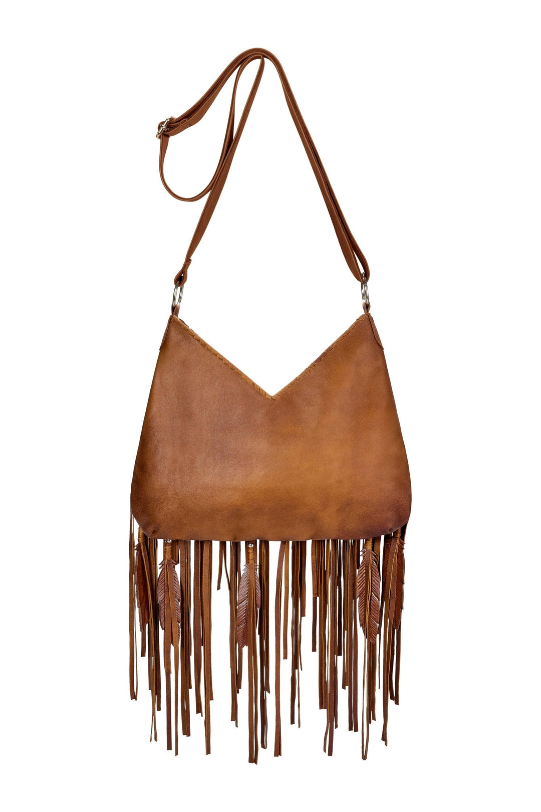 Mini Pocahontes Feather Bag Antique Medium Brown - Meadow CollectiveShoulder Bag