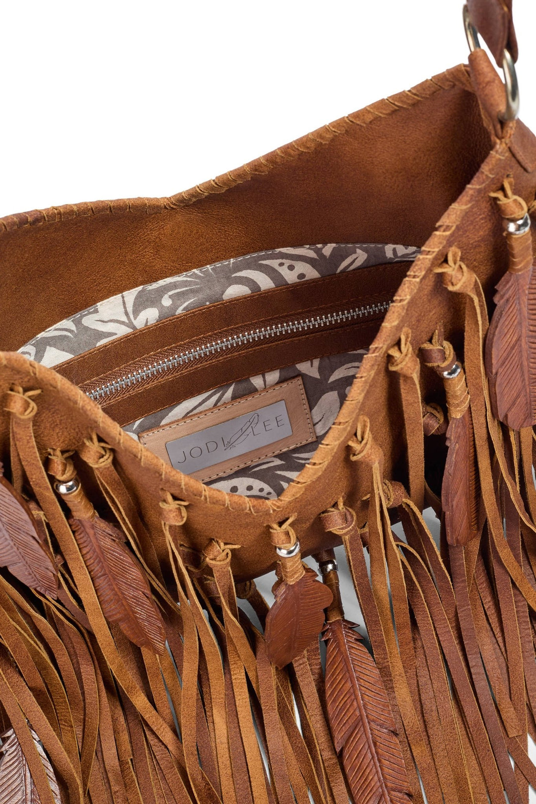 Mini Pocahontes Feather Bag Antique Medium Brown - Meadow CollectiveShoulder Bag