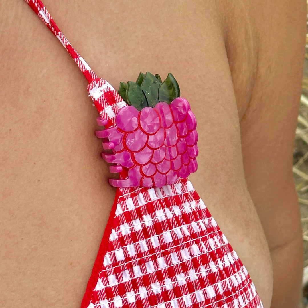 Mini Raspberry Hair Claw Clip - Meadow Collectivehair claw clip