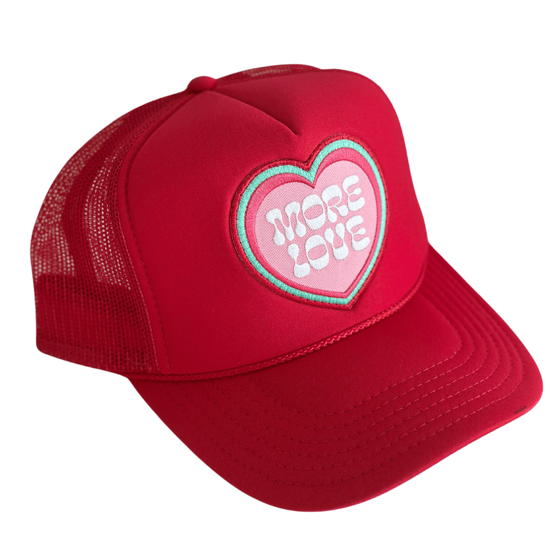 More Love Patch Trucker Hat - Meadow Collectivetrucker hat