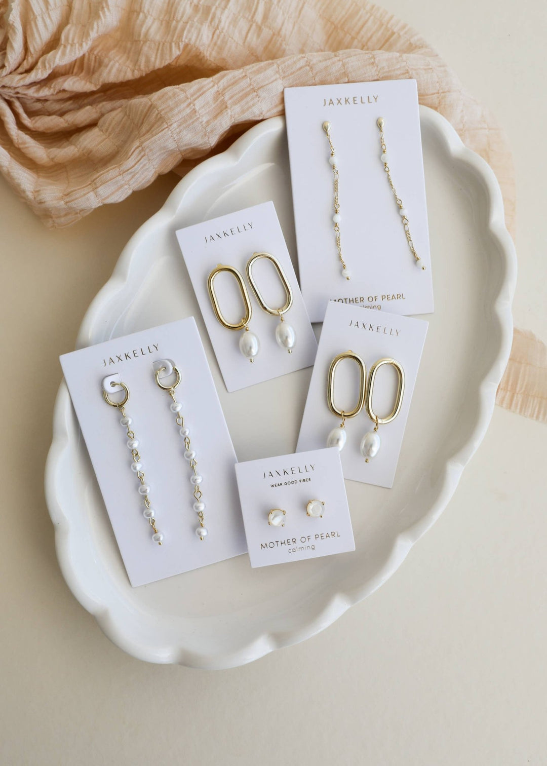 Multi Pearl Drop Earrings - Meadow Collectiveearrings
