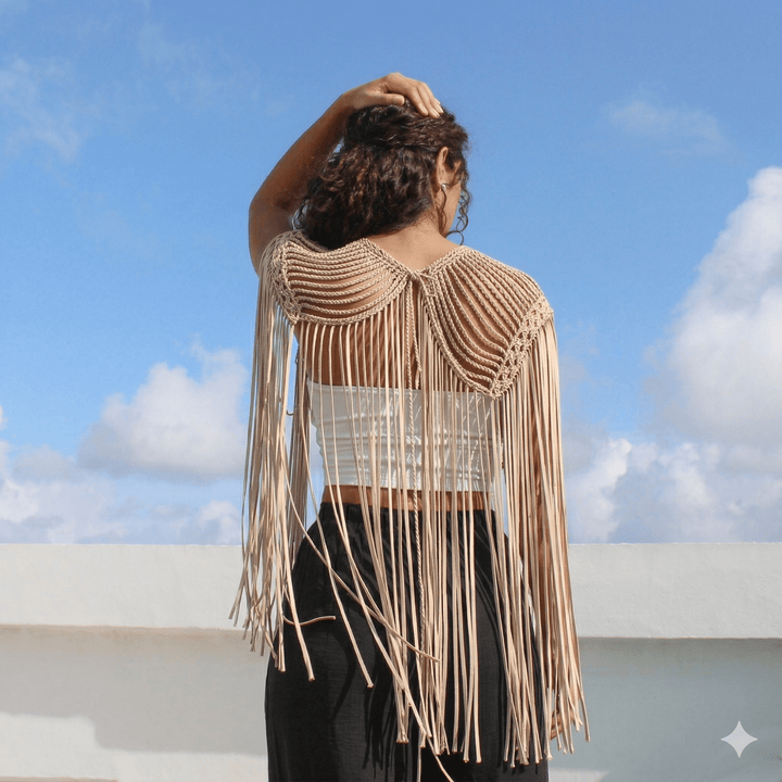 Munai Leia Macrame Top - Meadow CollectiveTop