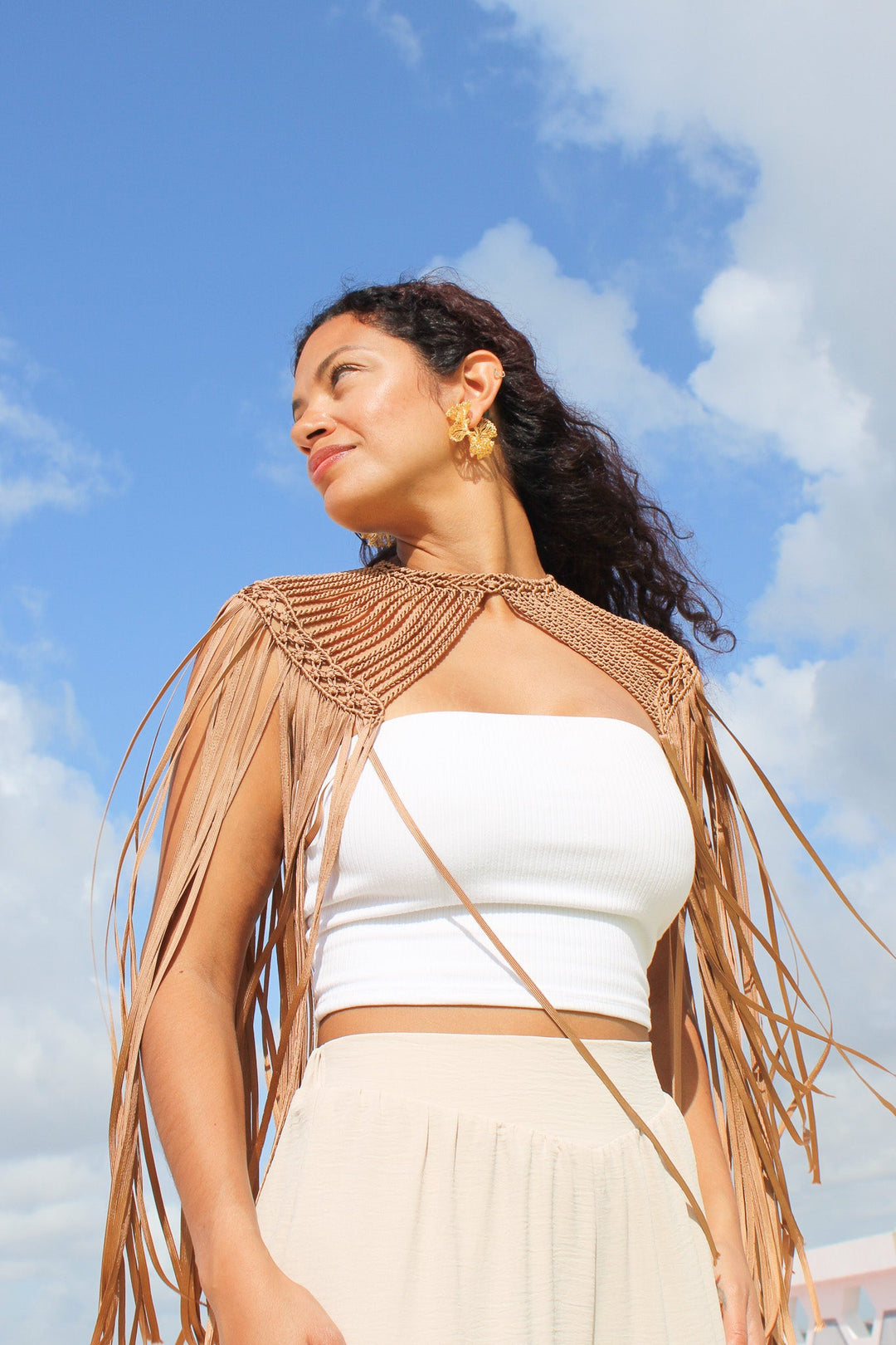 Munai Leia Macrame Top - Meadow CollectiveTop